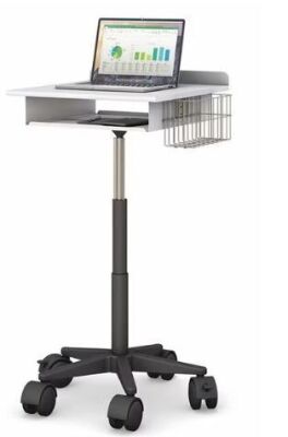 DESCRIPTION: (1) MOBILE WORKSTATION BRAND/MODEL: ERGOTRON WORK FIT INFORMATION: WHITE RETAIL$: $1309.00 EA QTY: 1