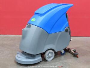 2023 SEMI-AUTO 19" ELECTRIC WALK-BEHIND FLOOR SCRUBBER (NEW)