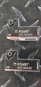 (2) KOMET INDEXABLE CARTRIDGE STYLE BORING INSERT