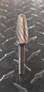 (4) FULLERTON SOLID CARBIDE, 25 FLUTE 1/2" BURR