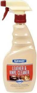 DESCRIPTION: (4) LEATHER VINYL CLEANER BRAND/MODEL: BLUE MAGIC #1MPV2 SIZE: 16 OZ RETAIL$: $7.43 EA QTY: 4