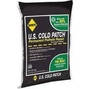 DESCRIPTION: (7) BAGS OF COLD PATCH BRAND/MODEL: SAKRETE SIZE: 50 LB BAGS RETAIL$: $22.00 EA QTY: 7