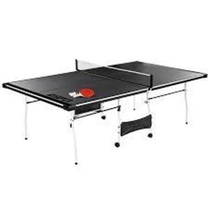 DESCRIPTION: (1) TABLE TENNIS TABLE BRAND/MODEL: MD SPORTS #TT215Y20004 INFORMATION: 4 PIECE, ESPN OFFICIAL SIZE RETAIL$: $527.62 EA QTY: 1