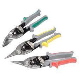 DESCRIPTION: (1) SET OF (3) AVIATION SNIP TOOLS BRAND/MODEL: ANVIL INFORMATION: DIFFERENT COLORED HANDLES SIZE: 3 PIECE, LEFT CUT RETAIL$: $62.08 TOTA