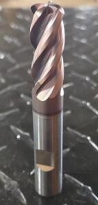 (5) GUHRING 3.30MM SOLID CARBIDE END MILL