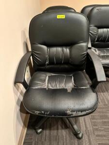 (5)- OFFICE CHAIRS