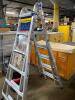 DESCRIPTION: (1) WERNER MULTIPURPOSE LADDER BRAND/MODEL: MT-26 INFORMATION: LOAD CAPACITY: 300 LBS/ALUMINUM RETAIL$: $444.69 SIZE: 6-11'H X 4'10" SCAF - 4