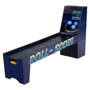 DESCRIPTION: (1) MD SPORTS ROLL & SCORE ARCADE GAME ROOM BRAND/MODEL: AC287Y20001 INFORMATION: 3-BALLS/BLUE RETAIL$: $162.06 SIZE: 87"L X 20.5"W X 47.