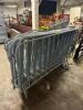 (20) PORTABLE GALVANIZED CONSTRUCTION SITE BARRIERS - 2