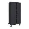 DESCRIPTION: (1) MOBILE STORAGE CABINET WITH ADJUSTABLE SHELVES BRAND/MODEL: SANDUSKY/TA4R362472-09 INFORMATION: BLACK/WELDED/SHELF CAPACITY: 200 LBS