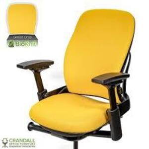 DESCRIPTION: (1) STEELCASE LEAP OFFICE CHAIR BRAND/MODEL: CRANDALL OFFICE FURNITURE INFORMATION: YELLOW SIZE: 26 � 17 � 32" RETAIL$: $999.00 EA QTY: 1