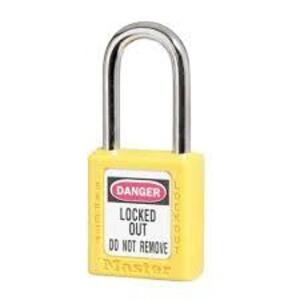 DESCRIPTION: (12) PAD LOCKS BRAND/MODEL: MASTER LOCK #410KAYLWLZ1 INFORMATION: YELLOW RETAIL$: $15.89 EA QTY: 12