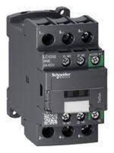 DESCRIPTION: (2) CONTACTOR BRAND/MODEL: SCHNEIDER #LC1D32BNE SIZE: 3 POLES, 32A SCREW TERMINAL, 24-60 V RETAIL$: $218.70 EA QTY: 2