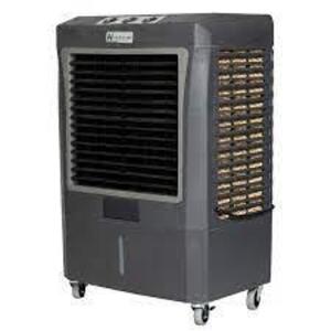 DESCRIPTION: (1) PORTABLE AIR CONDITIONER BRAND/MODEL: HESSAIRE INFORMATION: BLACK SIZE: 950 SQFT RETAIL$: $369.00 EA QTY: 1