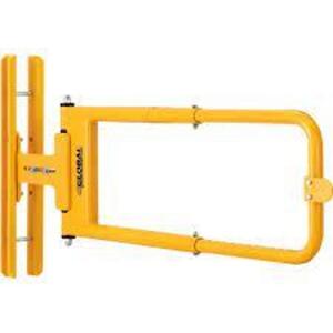 DESCRIPTION: (1) ADJUSTABLE SAFETY GATE INFORMATION: YELLOW SIZE: ADJUSTABLE RETAIL$: $461.50 EA QTY: 1