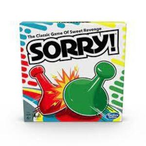 DESCRIPTION: (1) BOARD GAME BRAND/MODEL: HASBRO GAMING INFORMATION: SORRY RETAIL$: $19.25 EA QTY: 1