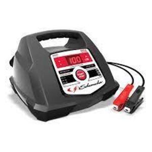 DESCRIPTION: (1) BATTERY CHARGER AND ENGINE STARTER BRAND/MODEL: SCHUMACHER #SC1564 SIZE: 6V/12V, 100A RETAIL$: $89.99 EA QTY: 1