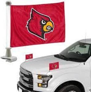 DESCRIPTION: (1) SET OF (2) HOOD AND TRUNK GAME DAY FLAGS BRAND/MODEL: NBL INFORMATION: CARDINALS RETAIL$: $26.16 EA QTY: 1