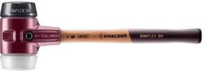 DESCRIPTION: (1) SOFT FACE RUBBER MALLET BRAND/MODEL: HALDER #3027.080 INFORMATION: WOODEN HANDLE RETAIL$: $123.99 EA QTY: 1