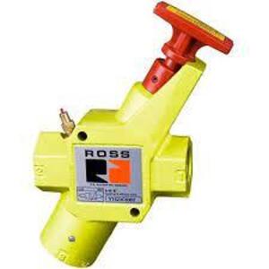 DESCRIPTION: (1) MANUAL PNEUMATIC LOCKOUT VALVE BRAND/MODEL: ROSS #Y1523C7012 INFORMATION: YELLOW RETAIL$: $229.95 EA QTY: 1