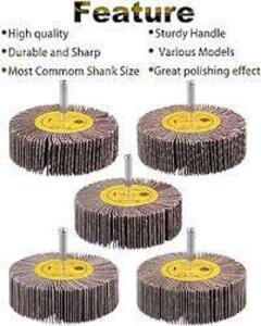 DESCRIPTION: (3) BOXES OF (10) PREMIUM FLAP WHEEL BRAND/MODEL: GLOBAL ABRASIVES SIZE: 3" X 1/2" X 1/4" QTY: 3