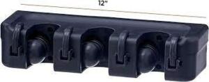 DESCRIPTION: (3) MOP HOLDERS, ADJUSTABLE BRAND/MODEL: #33Z551 INFORMATION: BLACK SIZE: RACK RETAIL$: $19.99 EA QTY: 3