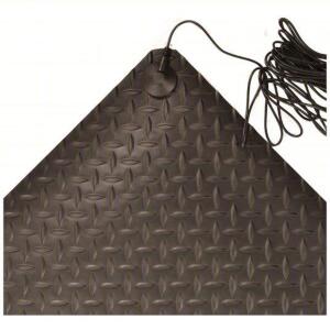 DESCRIPTION: (1) STATIC DISSIPATIVE FLOOR MAT BRAND/MODEL: NOTRAX #5MDN3 INFORMATION: BLACK SIZE: 3X5 RETAIL$: $303.57 EA QTY: 1