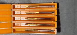 DESCRIPTION: (5) HS SPIRAL POINT TAPS BRAND/MODEL: HERTEL 41113580 SIZE: #6-32 UNC QTY: 5