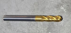 DESCRIPTION: (1) SOLID CARBIDE BALL END MI BRAND/MODEL: HERTEL 74610643 SIZE: 1/4" DIA 3/4" LOC QTY: 1