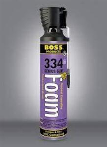 DESCRIPTION: (2) GUN AND FOAM CLEANER PROFESSIONAL GRADE BRAND/MODEL: BOSS PRODUCTS 335 SIZE: 12 OZ RETAIL$: $15.23 EA QTY: 2