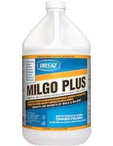 DESCRIPTION: (2) COMMERCIAL MULTI-PURPOSE DISINFECTANT CLEANER CONCENTRATE BRAND/MODEL: MILGO PLUS DRI EAZ SIZE: 1 GALLON RETAIL$: $56.25 EA QTY: 2