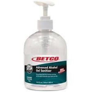 DESCRIPTION: (12) ADVANCED GEL SANITIZER BRAND/MODEL: BETCO #796E9-00 SIZE: 16.9 FL OZ RETAIL$: $8.54 EA QTY: 12