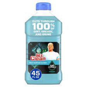 DESCRIPTION: (1) MULTI- SURFACE CLEANER BRAND/MODEL: MR CLEAN SIZE: 45 FL OZ RETAIL$: $3.94 EA QTY: 1