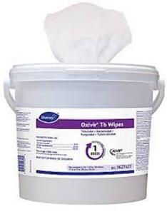 DESCRIPTION: (2) TUBS OF DISINFECTING WIPES BRAND/MODEL: OXIVIR TB WIPES RETAIL$: $184.57 EA QTY: 2