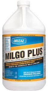 DESCRIPTION: (2) COMMERCIAL MULTI-PURPOSE DISINFECTANT CLEANER CONCENTRATE BRAND/MODEL: MILGO PLUS DRI EAZ SIZE: 1 GALLON RETAIL$: $56.25 EA QTY: 2