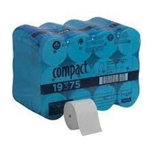 DESCRIPTION: (1) CASE OF (12) TOILET PAPER BRAND/MODEL: COMPACT #19375 RETAIL$: $82.39 EA QTY: 1