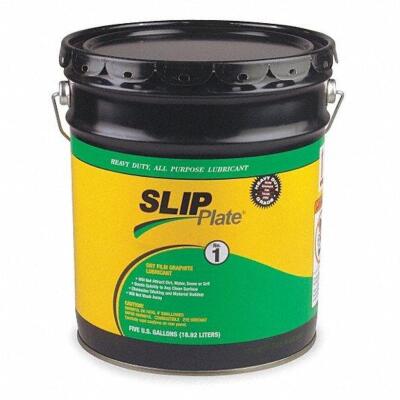 DESCRIPTION: (1) GENERAL PURPOSE LUBRICANT BRAND/MODEL: SLIP PLATE #1WVL4 RETAIL$: $370.40 SIZE: 5 GALLON QTY: 1