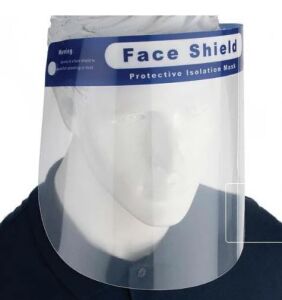 DESCRIPTION: (1) CASE OF (200) FACE SHIELD BRAND/MODEL: 15022544 SIZE: 8" RETAIL$: $500.00 EA QTY: 1