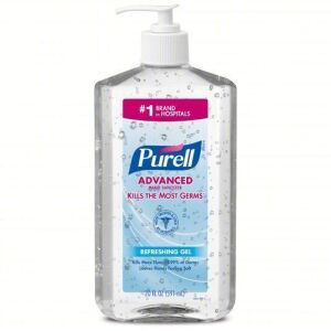 DESCRIPTION: (1) CASE OF (8) ADVANCED HAND SANITIZER BRAND/MODEL: PURELL REFRESHING GEL SIZE: 16 OZ RETAIL$: $108.53 EA QTY: 1