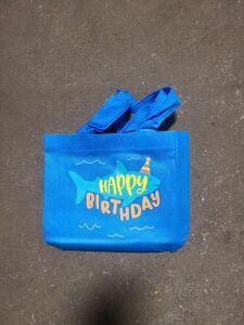 DESCRIPTION: (2) PACKS OF HAPPY BIRTHDAY GIFT BAGS BRAND/MODEL: BLUE PANDA QTY: 2