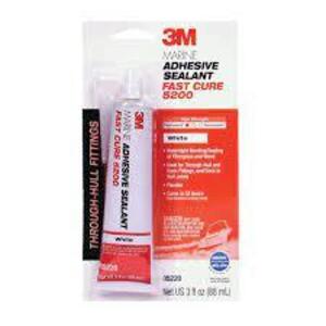 DESCRIPTION: (6) MARINE ADHESIVE SEALANT FAST CURE BRAND/MODEL: 3M RETAIL$: $11.47 EA SIZE: 3 FL OZ QTY: 6