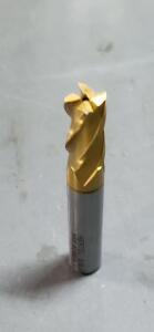 DESCRIPTION: (2) HSS SQ END MILL BRAND/MODEL: HERTEL 41120023 SIZE: 3/8" DIA 3/4" LOC QTY: 2