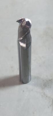 DESCRIPTION: (2) SOLID CARBIDE BALL END MILL BRAND/MODEL: ACCUPRO 07338692 SIZE: 0.3937" DIA 0.5512" LOC 10mm SD RETAIL$: $101.76 QTY: 2