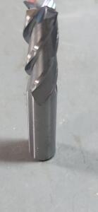 DESCRIPTION: (1) SOLID CARBIDE SQ END MILL BRAND/MODEL: HERTAL 88246103 SIZE: 3/8" DIA 1" LOC QTY: 1