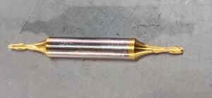 DESCRIPTION: (1) HSS SQ END MILL BRAND/MODEL: HERTEL 41119504 SIZE: 1/8" DIA 3/8" LOC QTY: 1