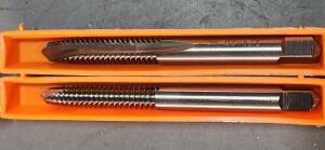 DESCRIPTION: (2) HSS SPIRAL POINT TAPS BRAND/MODEL: HERTEL 41113150 SIZE: 1/4-20 UNC QTY: 2