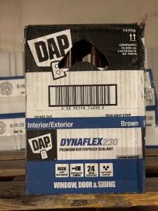 12 CT. BOX OF DYNAFLEX 230 BROWN CALK