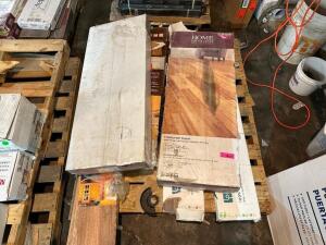 PALLET OF ASSORTED BAMBOO FLOORING