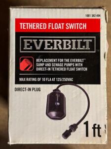 TETHERED FLOAT SWITCH