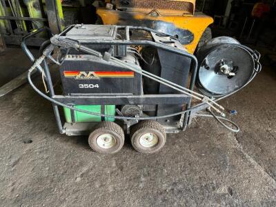 MI-T-M 3504 HEATED PRESSURE WASHER.